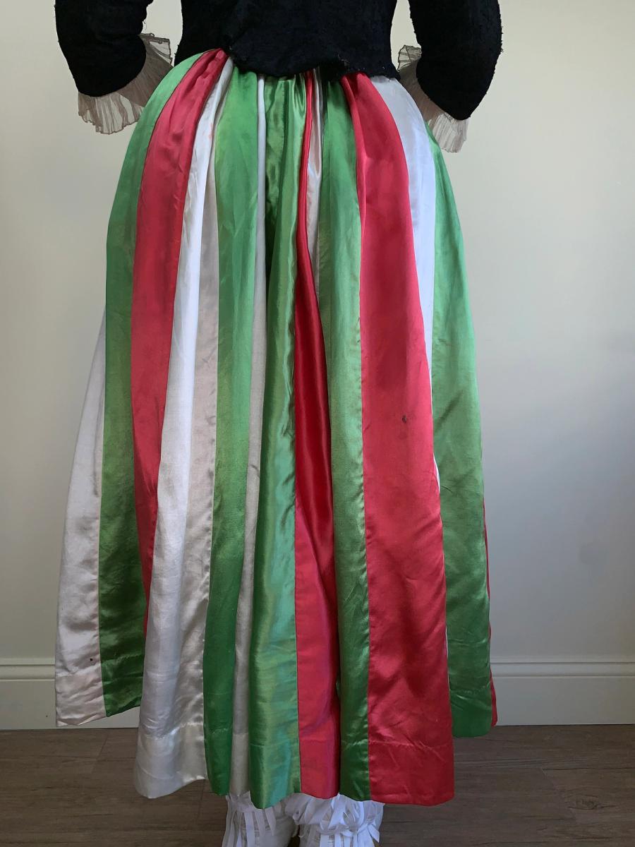 Early 1900s Basque Apron Skirt product image