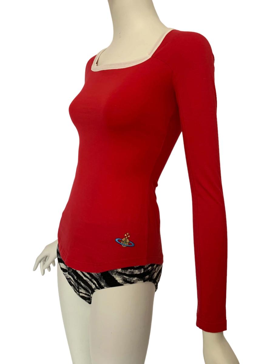 Vivienne Westwood Fitted Top with Square Neckline product image