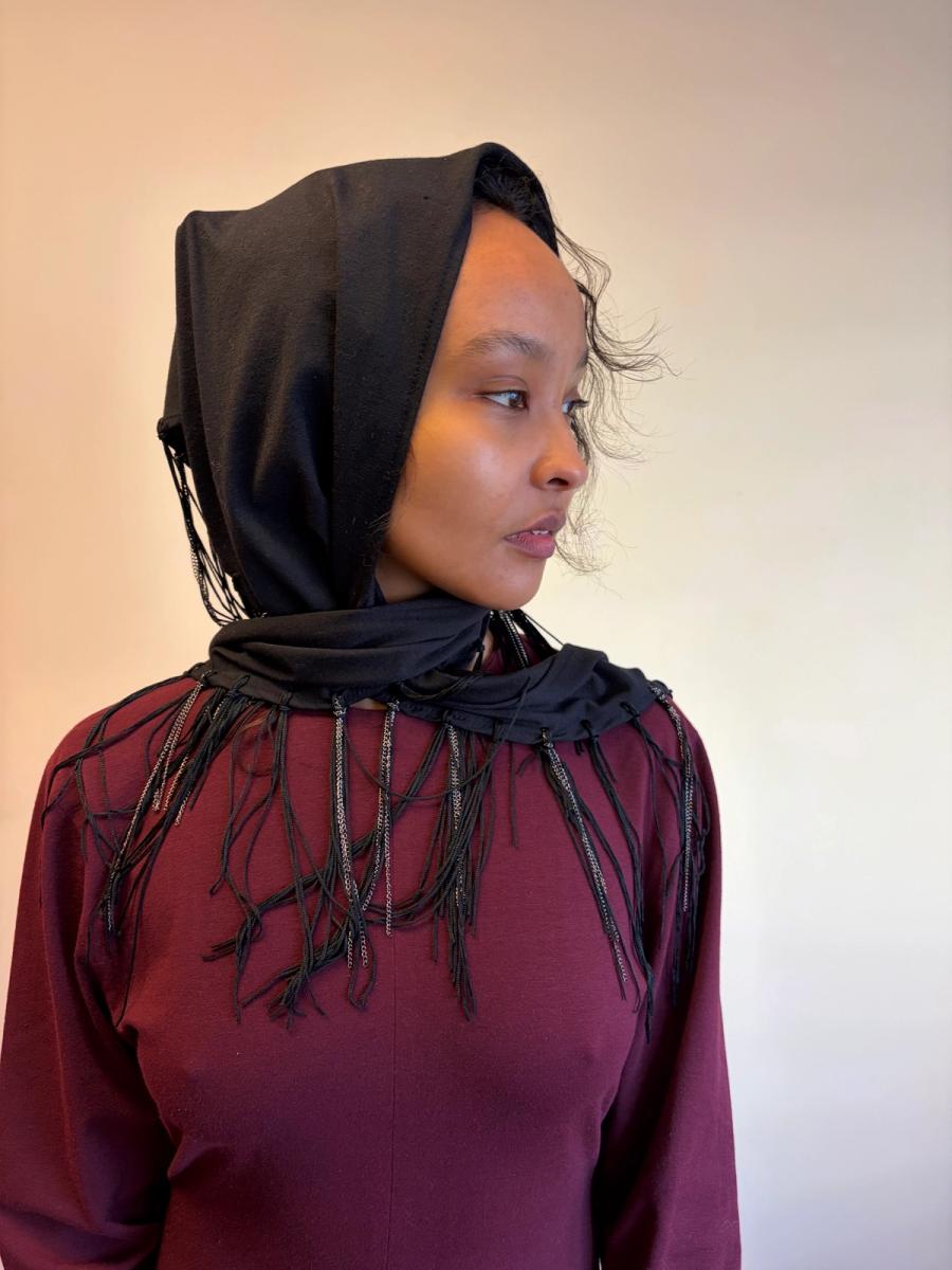 Krizia Chain Detail Scarf product image