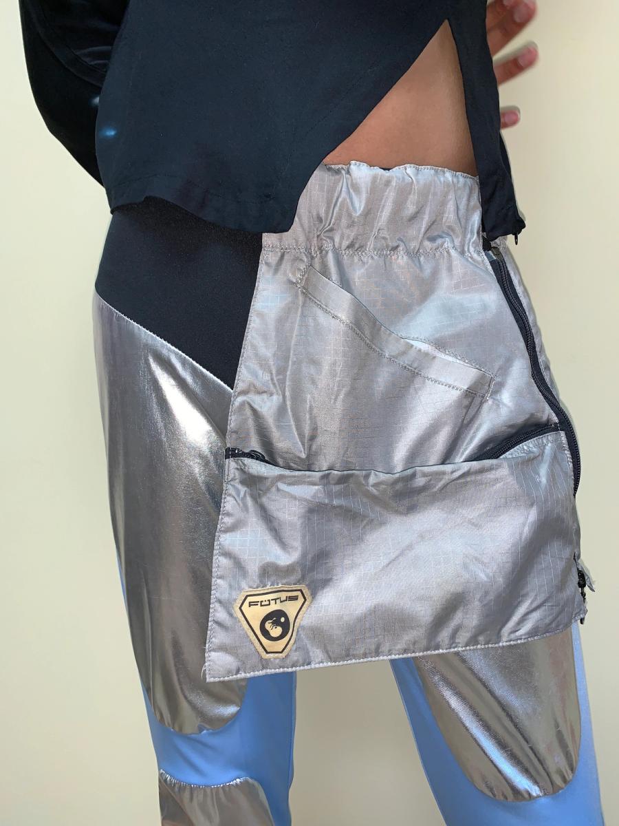 Silver Fötus Utility Belt Skirt product image