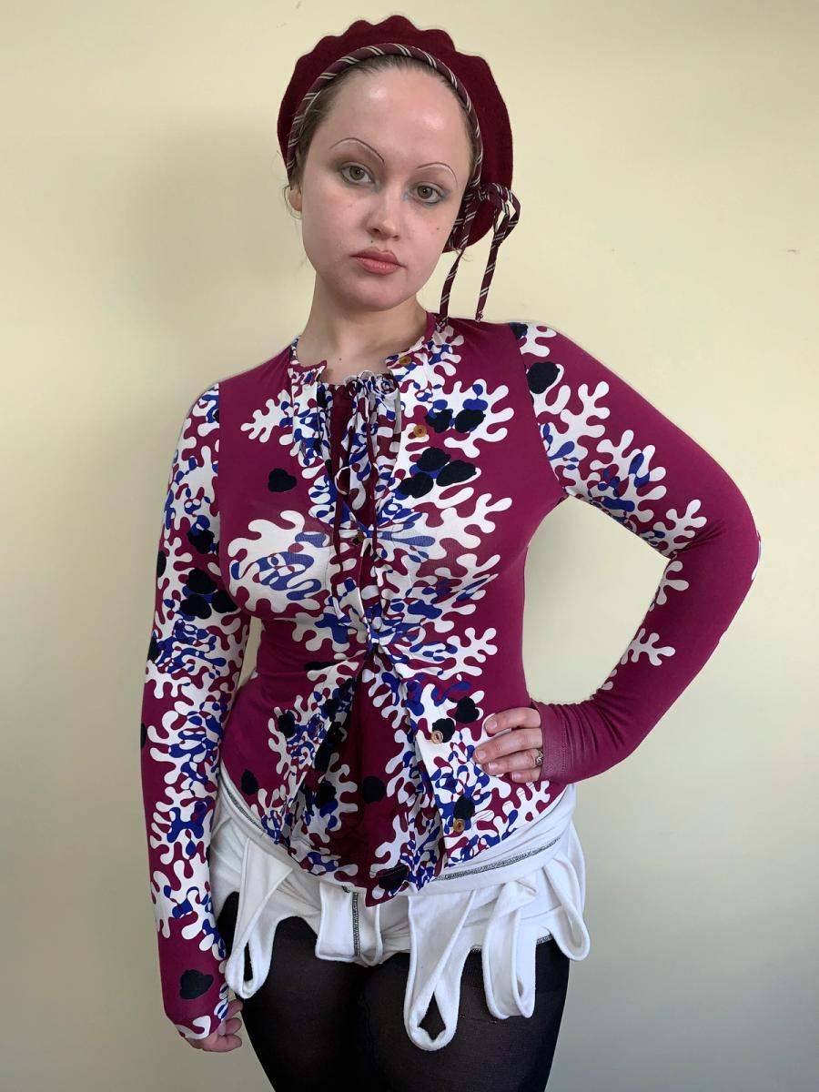 Vivienne Westwood A/W '98 Patterned Illusion Top product image