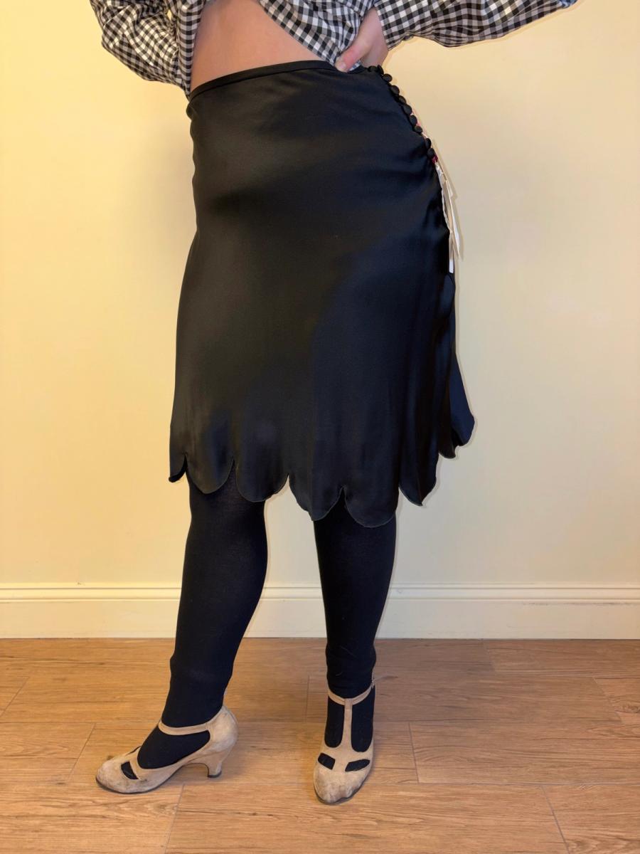 DressCamp 1930s-Inspired Bias Scalloped Skirt product image