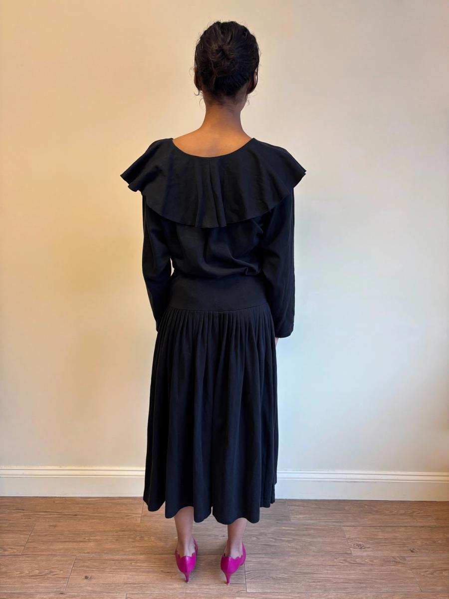 80s Norma Kamali Ruffle Set product image