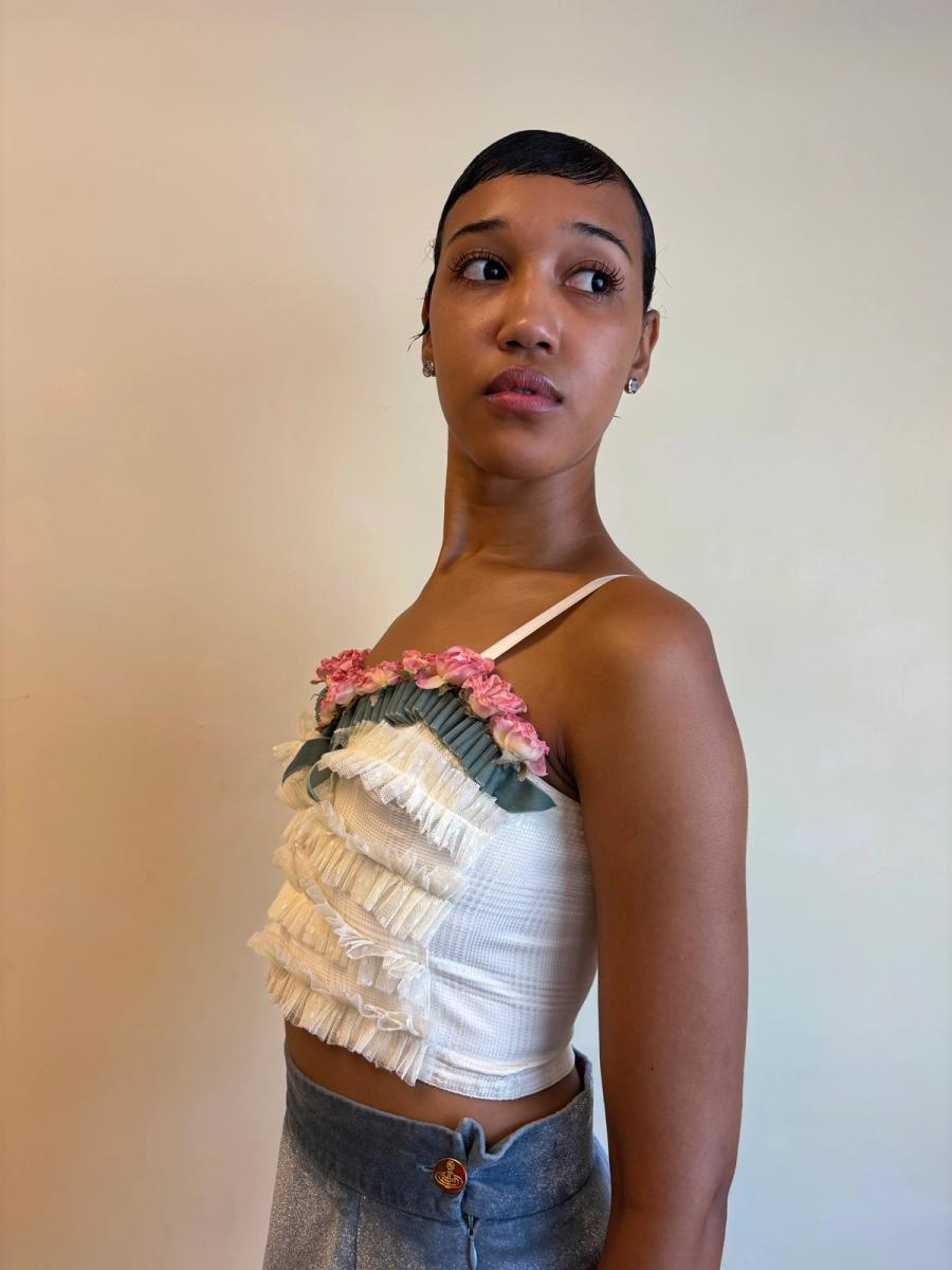 Claudia Matano Floral Bustier product image