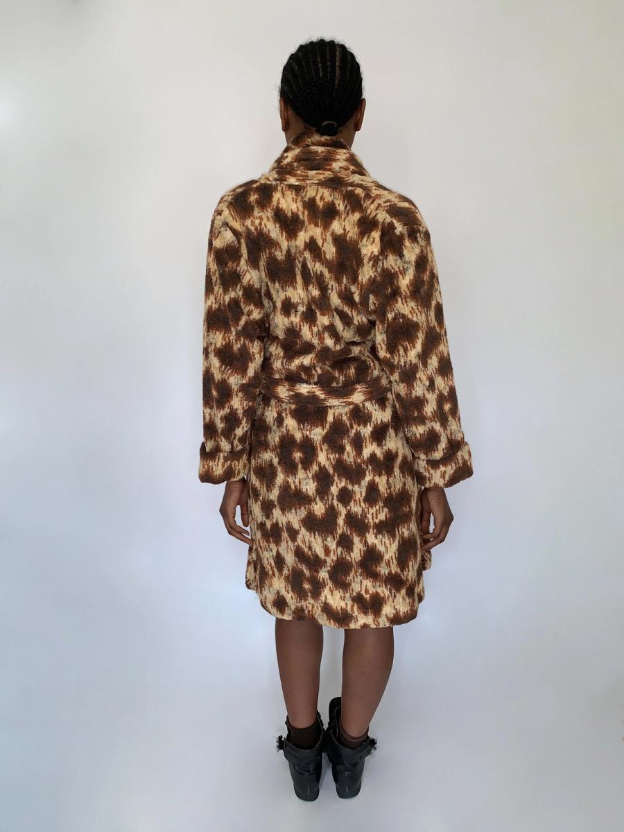 Vintage Vivienne Westwood Leopard Terrycloth Robe product image