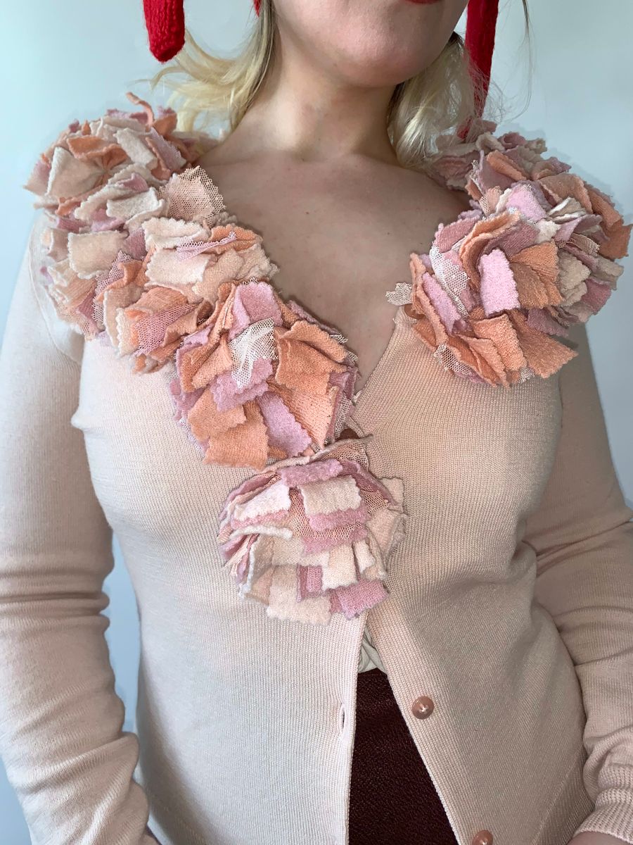 Pink House Fringe Cardigan product image