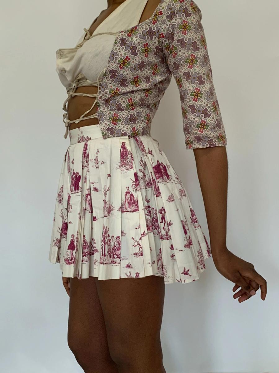 Vivienne Westwood Toile de Jouy Print Skirt product image