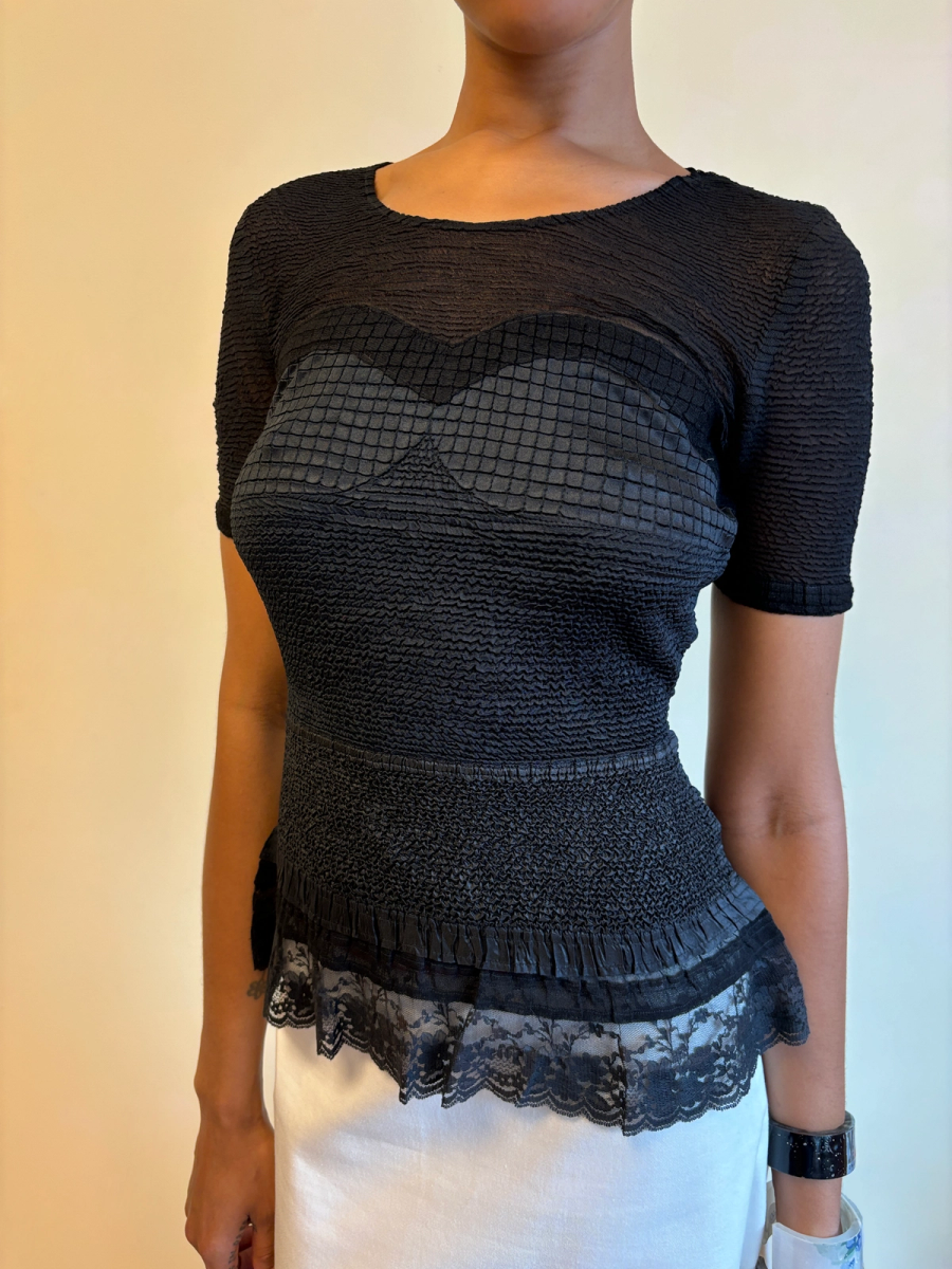 Yoshiki Hishinuma Bra Illusion Top