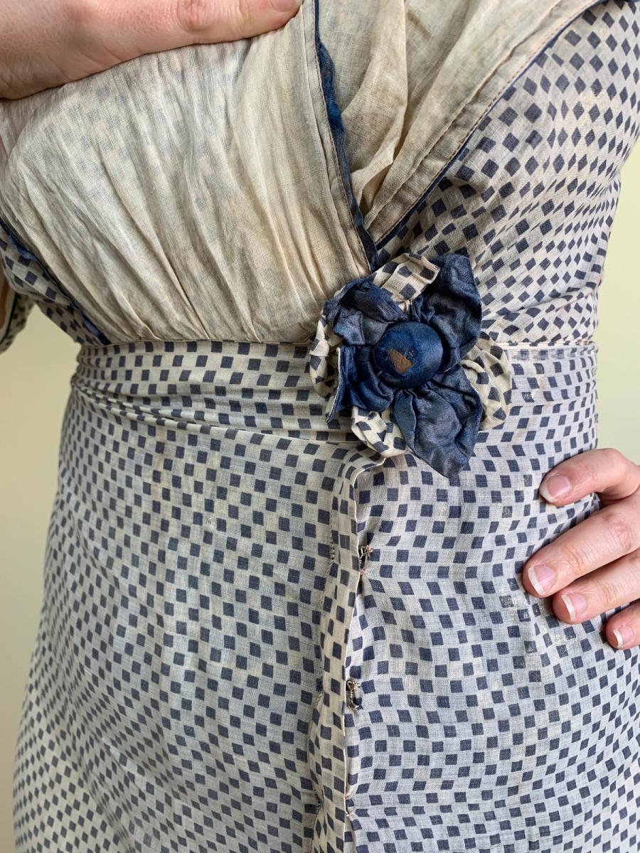 Antique Edwardian Printed Day Dress product image