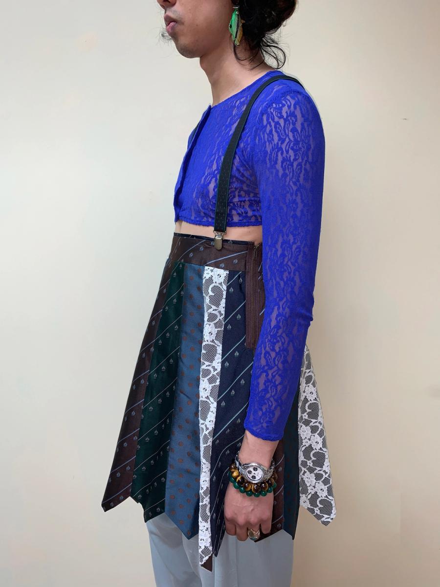 Jane Marple Suspender Dress Made of Ties product image