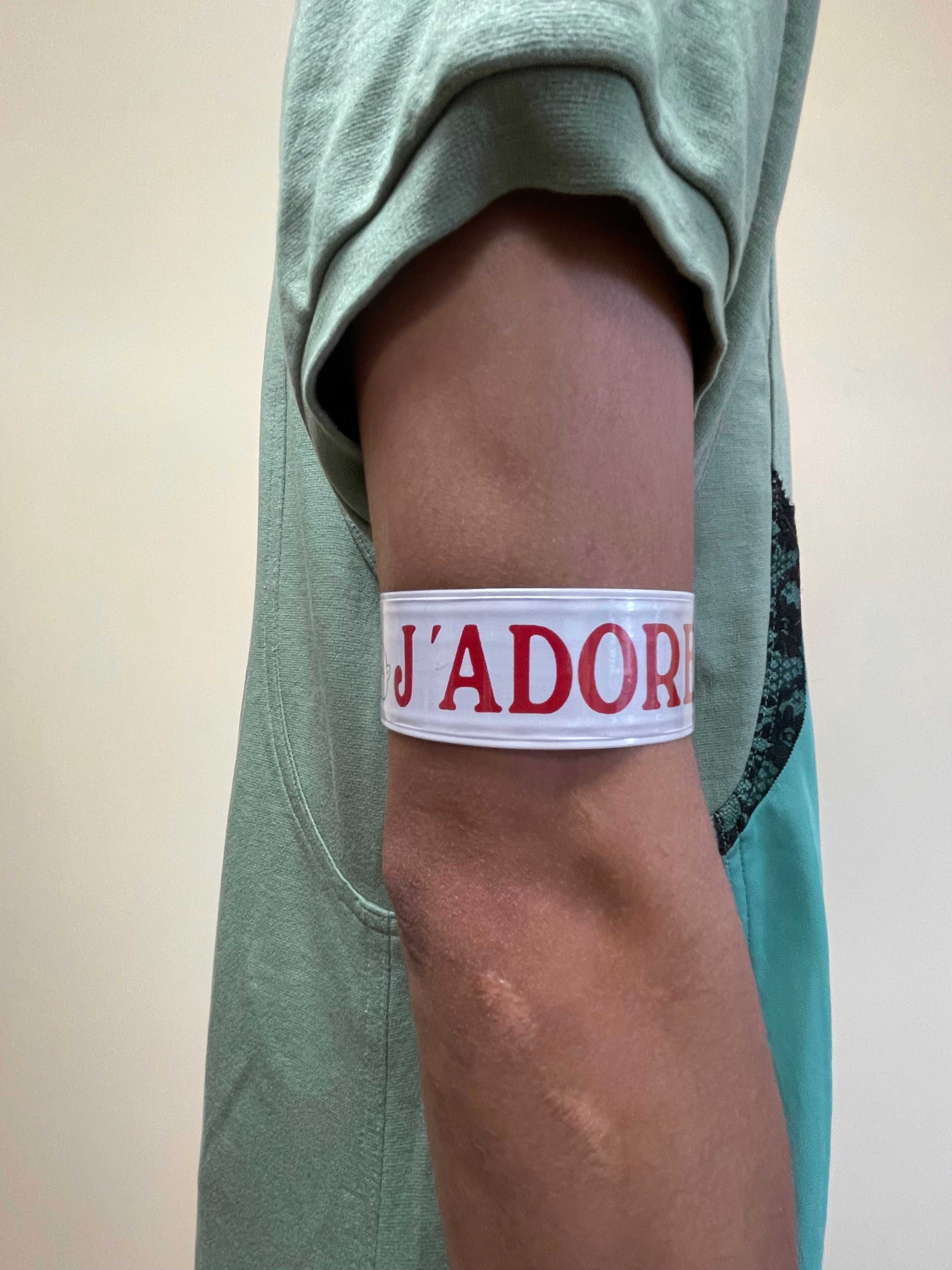 Galliano J'adore Dior Mom & Baby Slap Bracelet