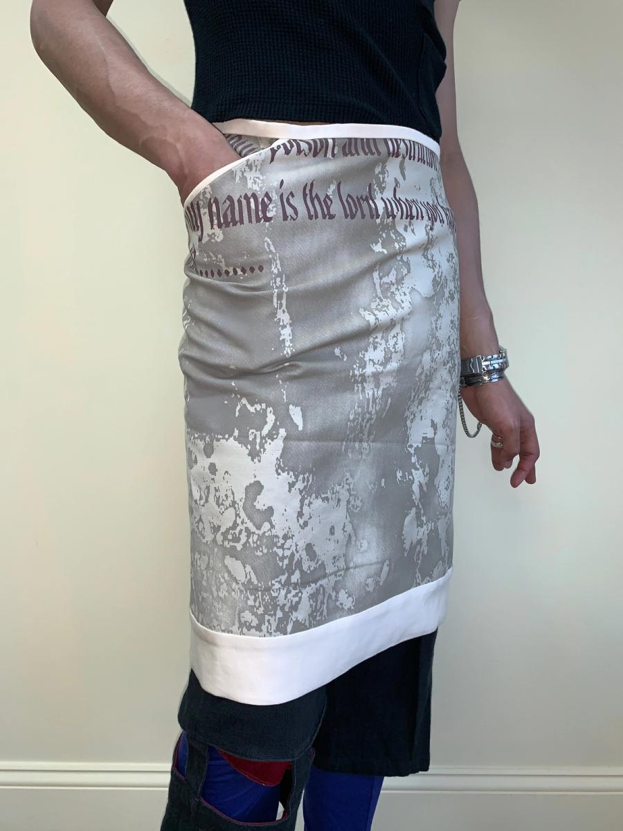 90s Beauty: Beast Wrap Skirt product image