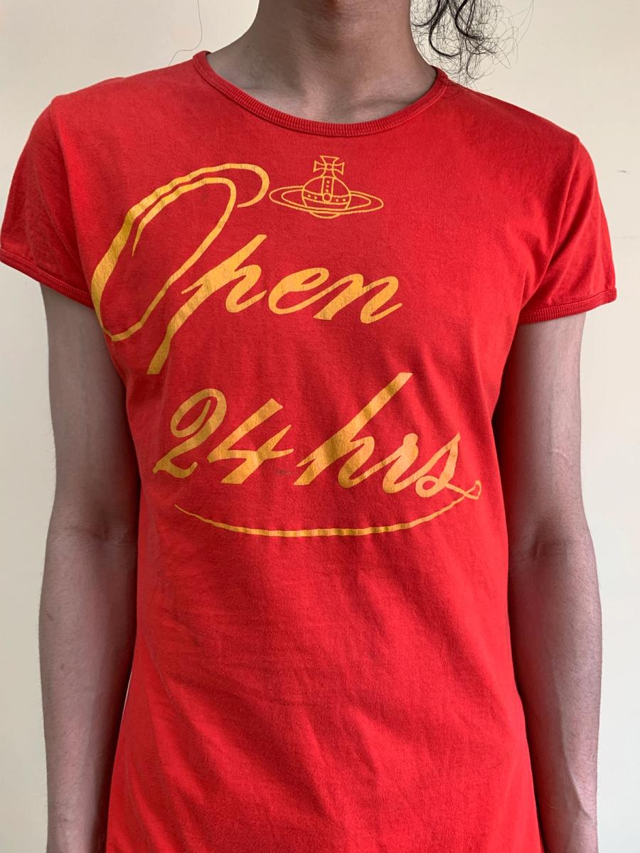 Vivienne Westwood A/W 1993 Open 24 Hours Collection Tee product image