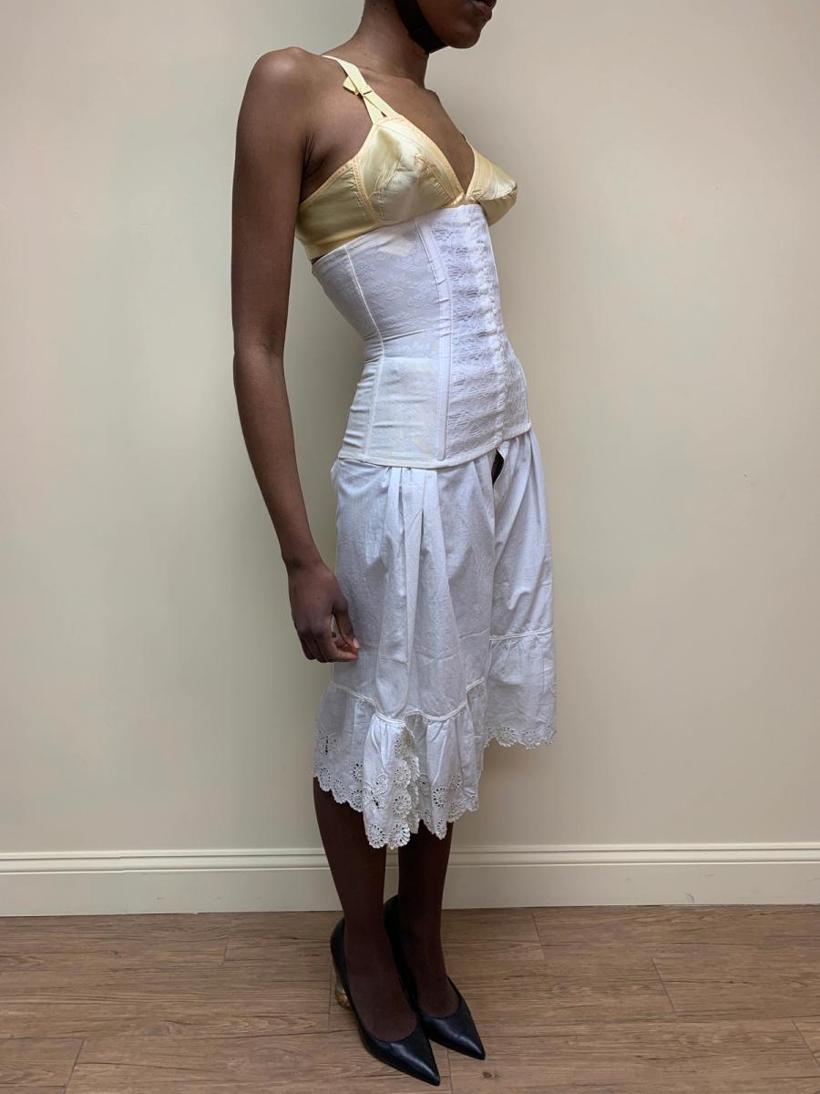 90s Dolce Gabbana Underbust Stretch Lace Corset product image