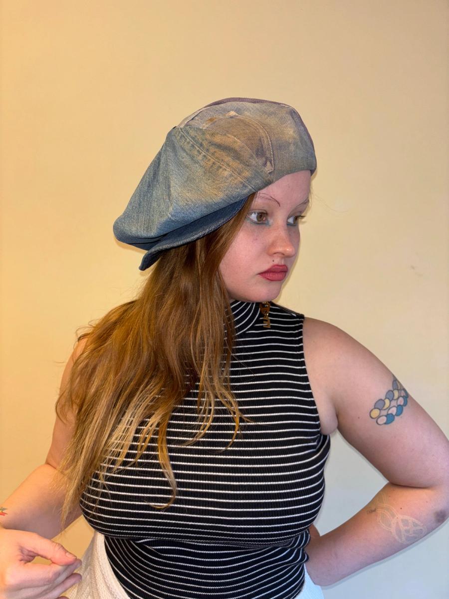 70s Denim Bubble Hat product image