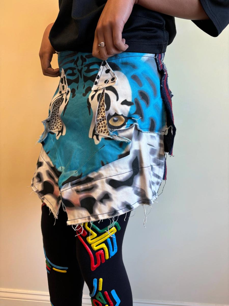 Bernhard Willhelm Shredded Tiger Skirt product image