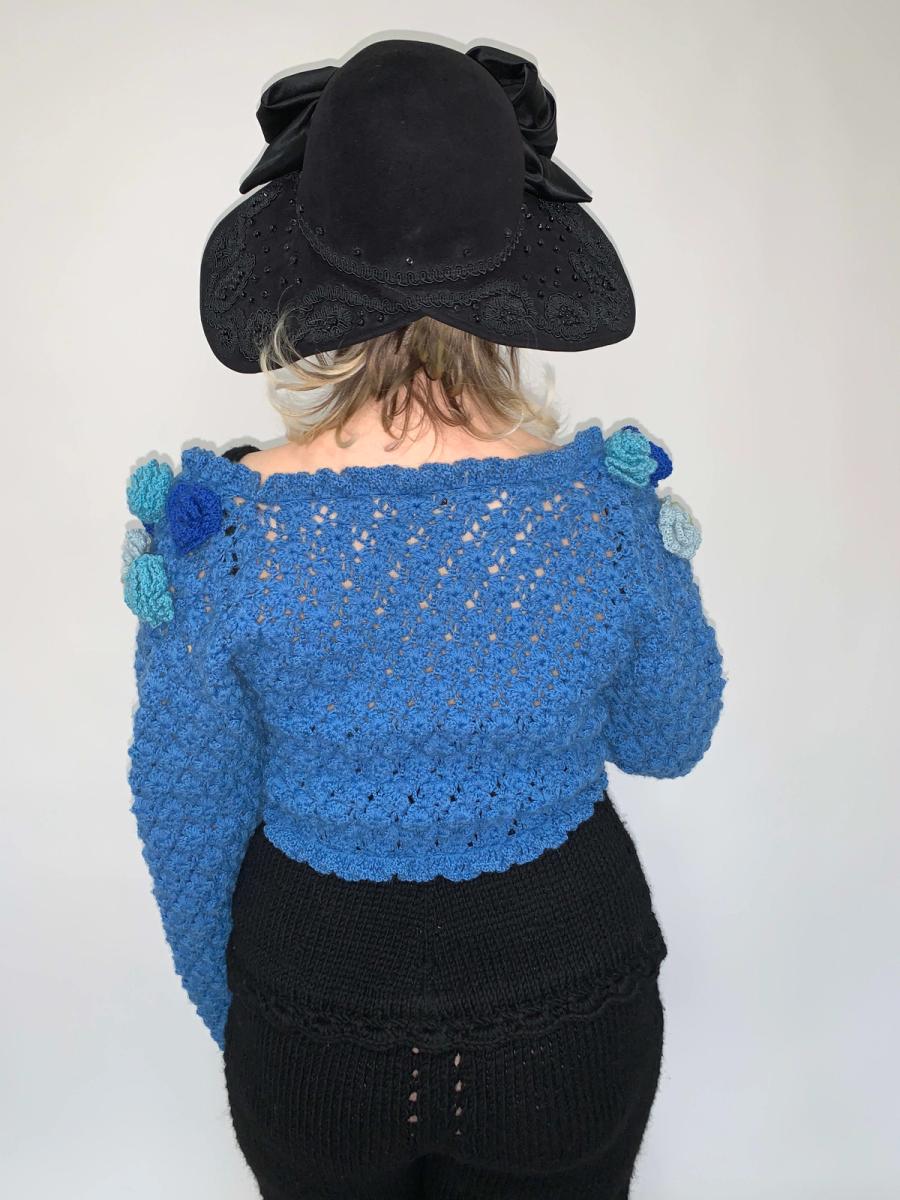 1980s Lolita Lempicka Dimensional Cardigan product image