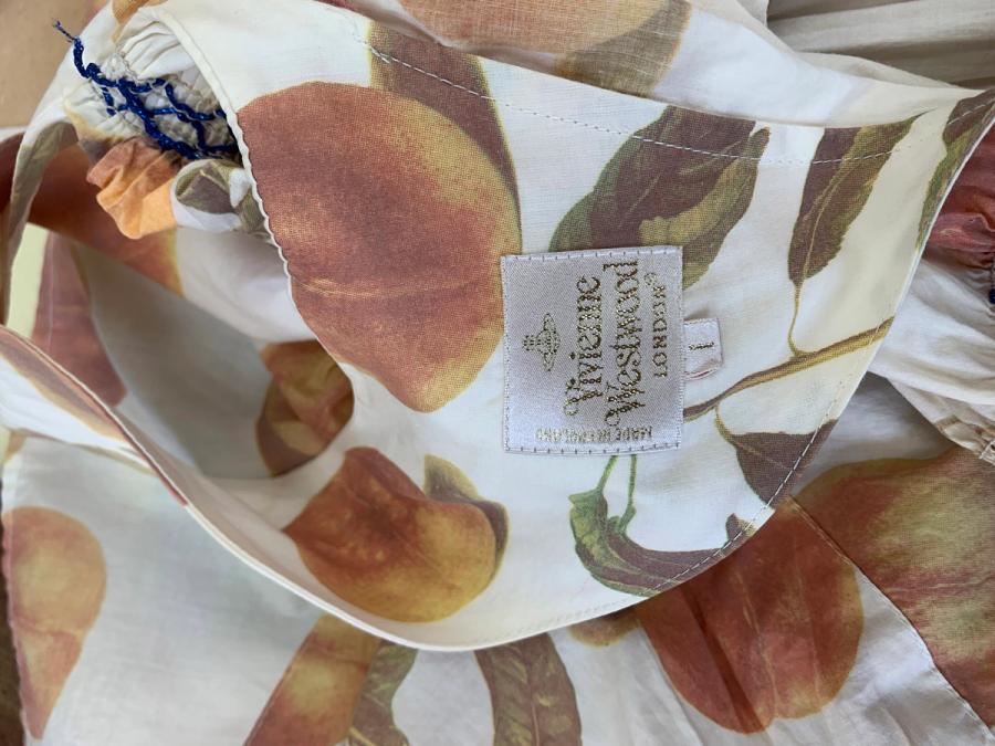 Vivienne Westwood S/S 1997 'Vive la Bagatelle' Smocked Peach Dress product image