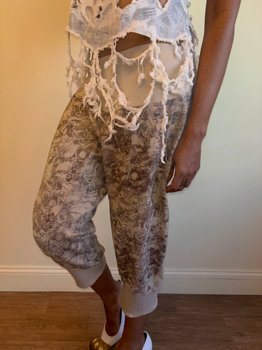 Marjan Pejoski Surrealist Print Sweatpants product image
