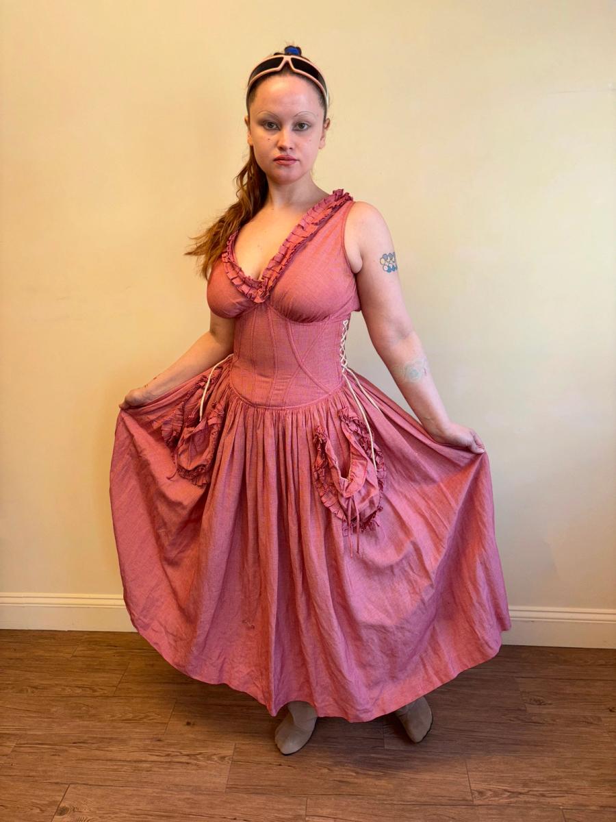 SS 1992 Chantal Thomass Corseted Sundress With Pockets product image