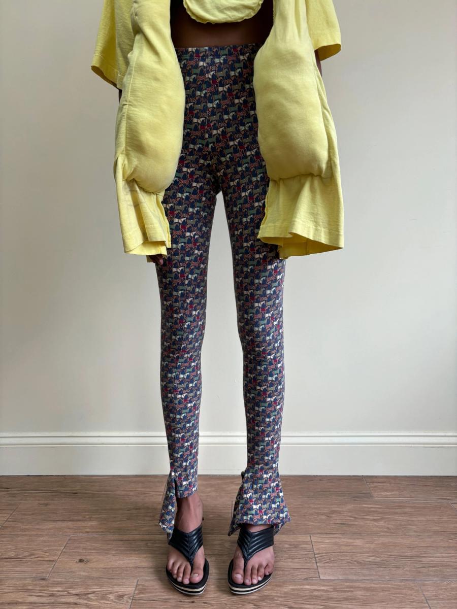 Bernhard Willhelm Horse Print Pants