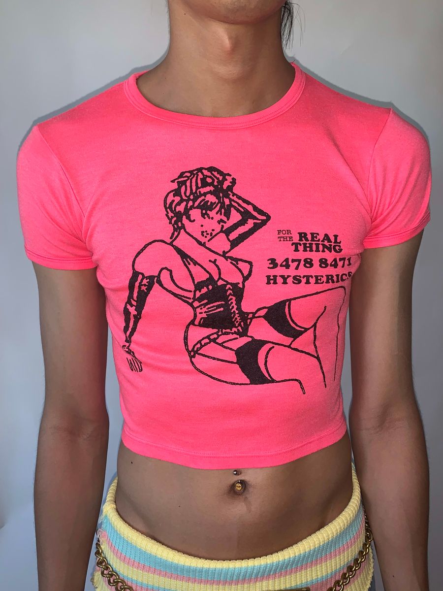 90s Hysteric Glamour "Call for the Real Thing" T-shirt product image