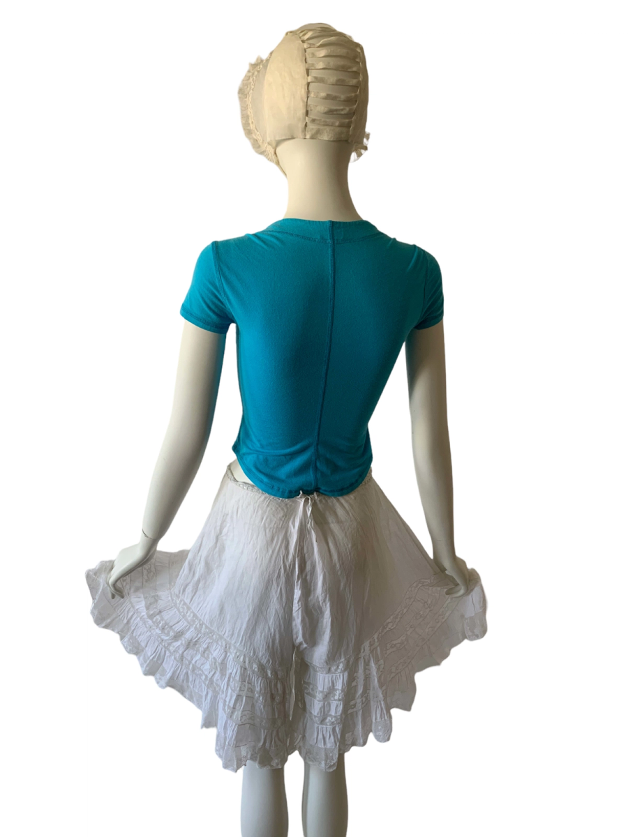 French Antique Blue Lace Bloomers product image