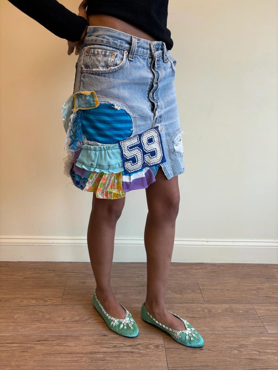 Glamorous Naoko Ushiro Patchwork Skirt product image