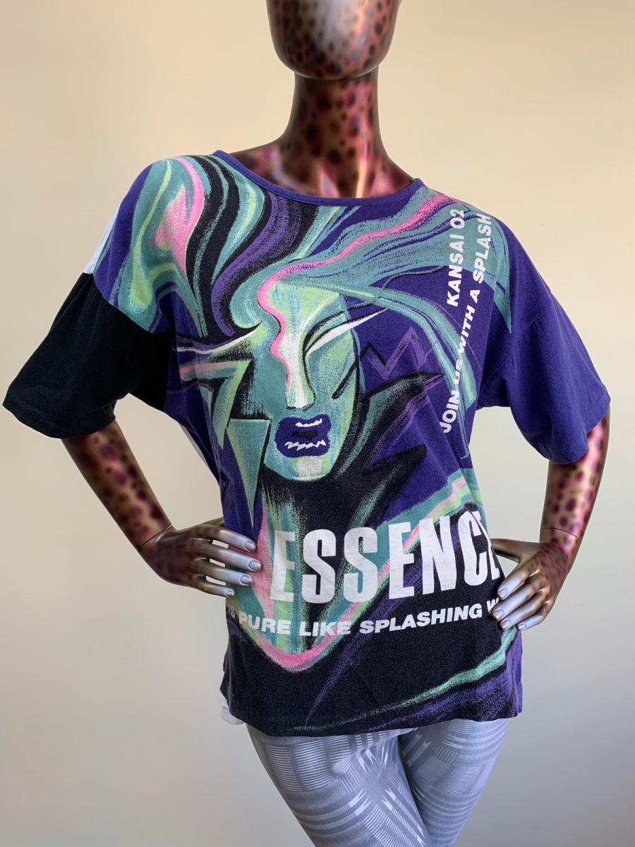 Kansai Yamamoto "Essence" Abstract T-shirt