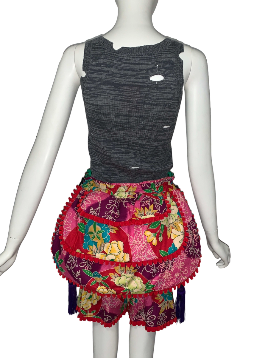 Takuya Angel Bustle Shorts With Tassels product image