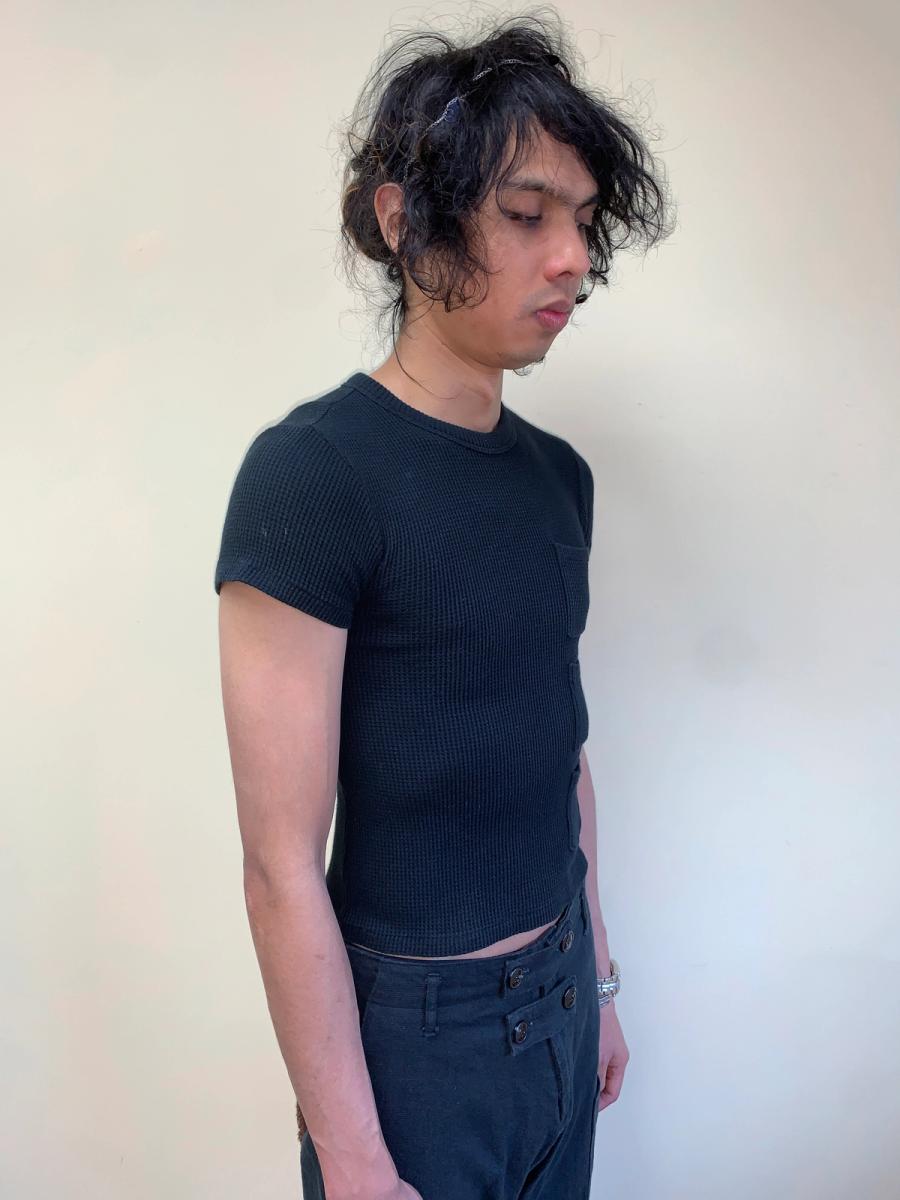 20471120 Waffle Tee with Butterflies product image