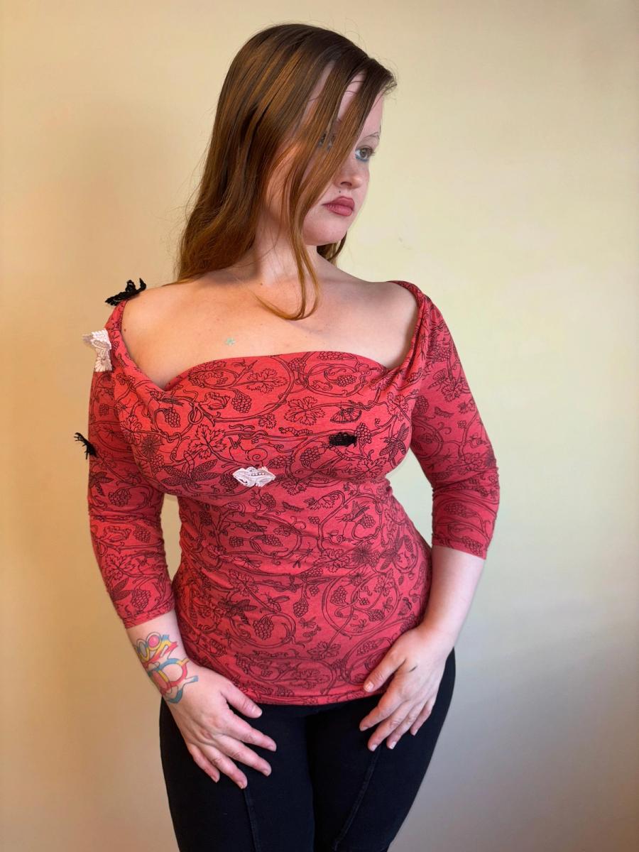 Vivienne Westwood Botanical Shirt with Lace Details product image