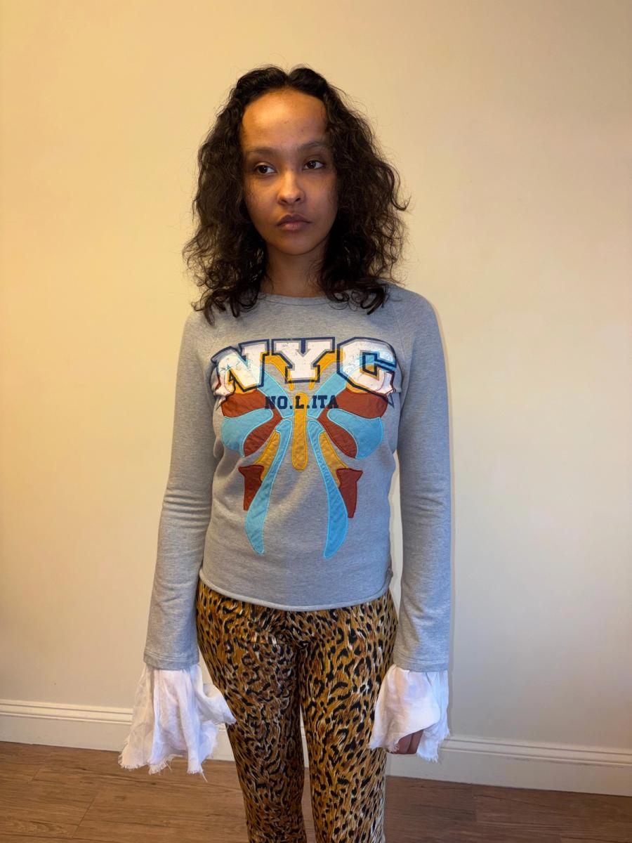 NYC Butterfly Patchwork Top product image