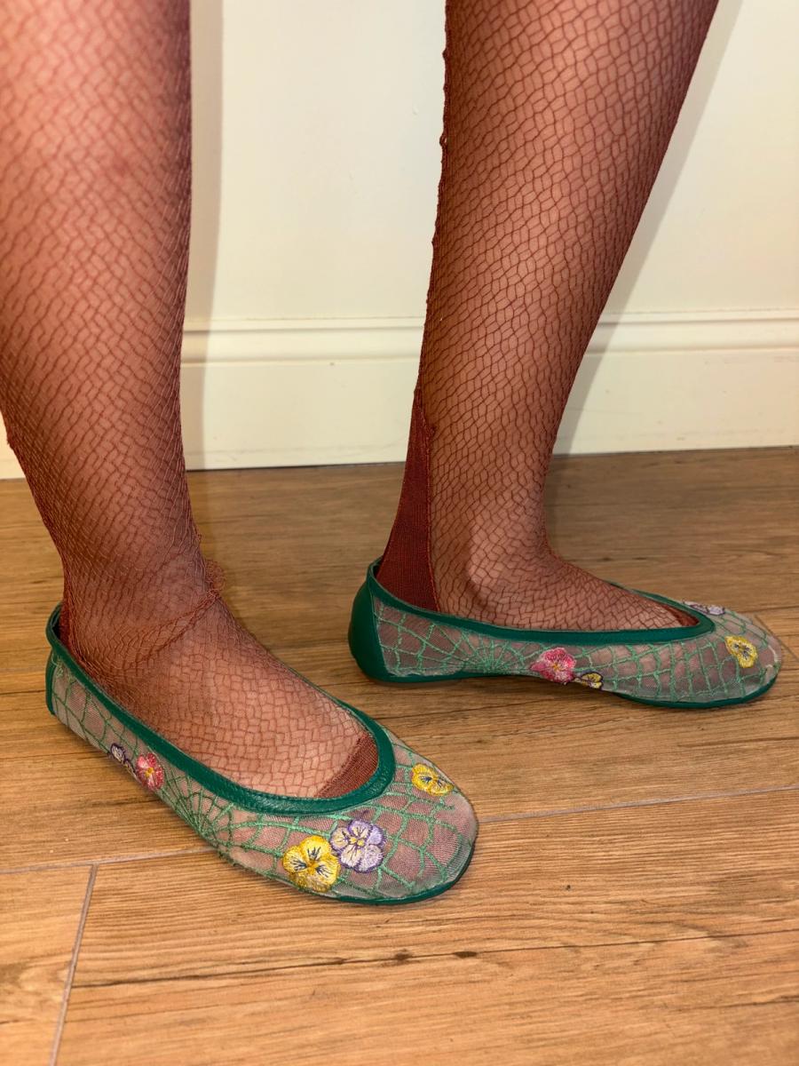 Vintage Marjan Pejoski Spiderweb Flats product image