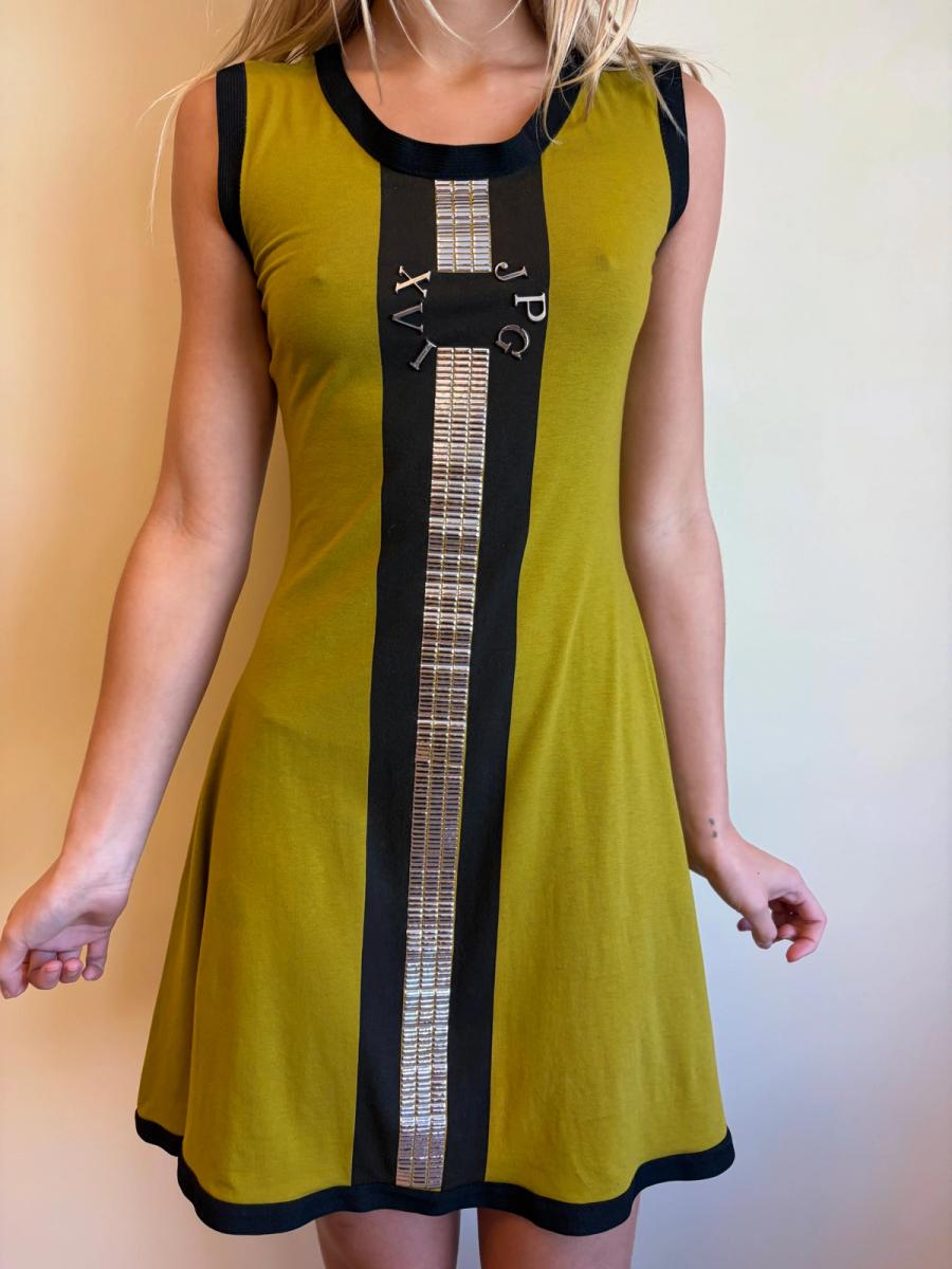 1987 Jean-Paul Gaultier Equator Studded Dress product image