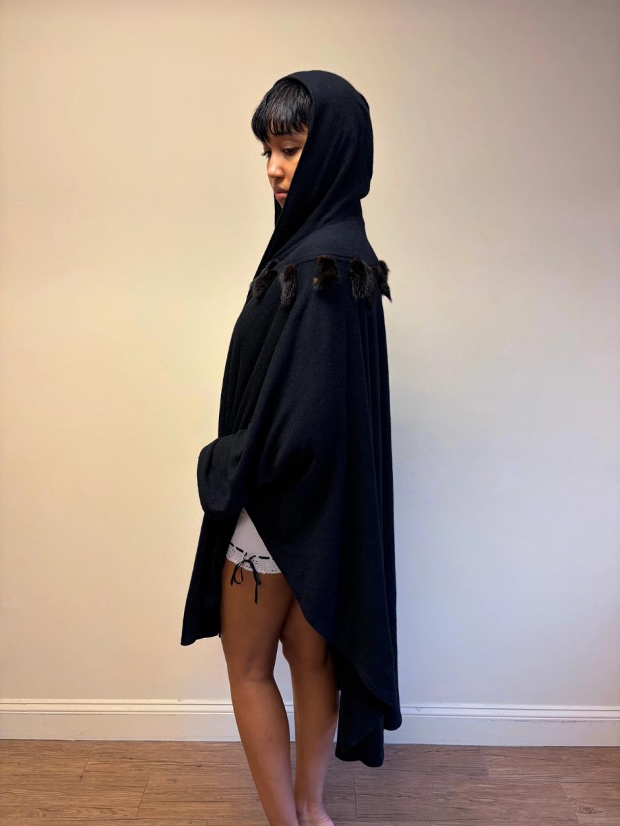 Yvan & Marzia Fur Tail Cape product image