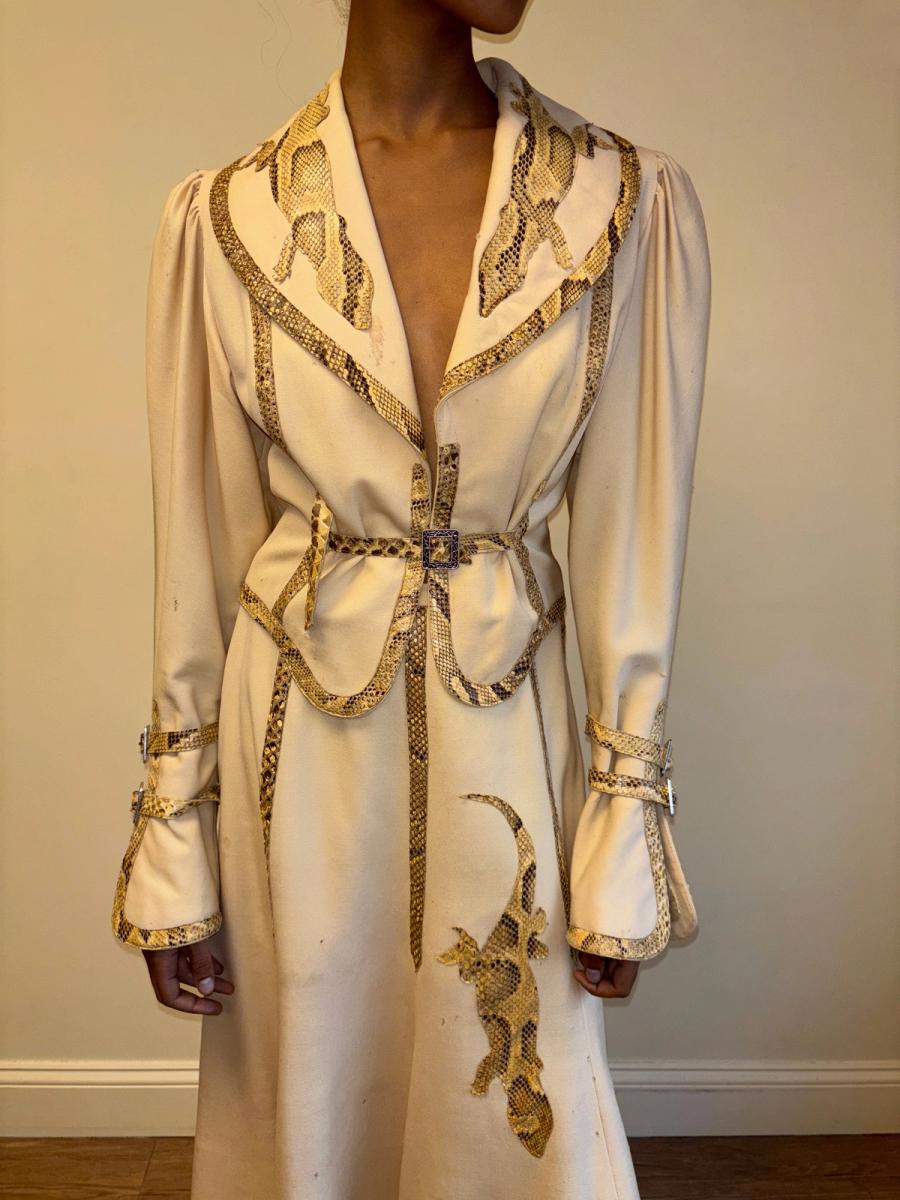 70s Bill Gibb Lizard Cutout Set product image