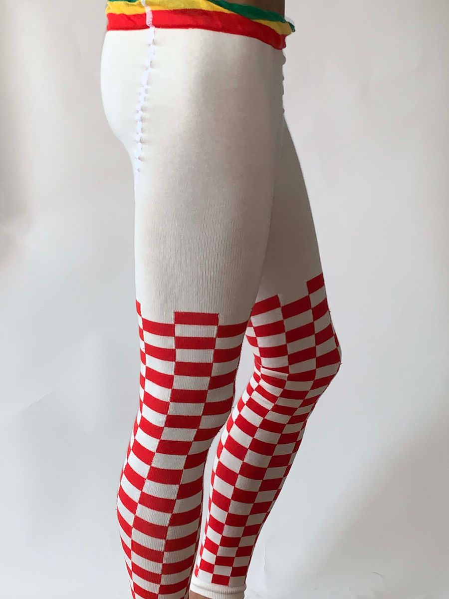 Bernhard Willhelm Checkered Knit Leggings product image