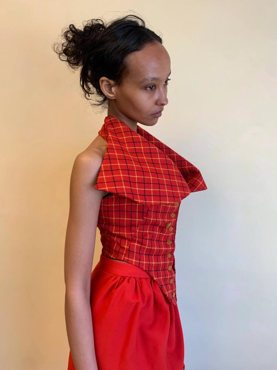 Vivienne Westwood 'Vive la Cocotte' AW 1995 Tartan Corset product image