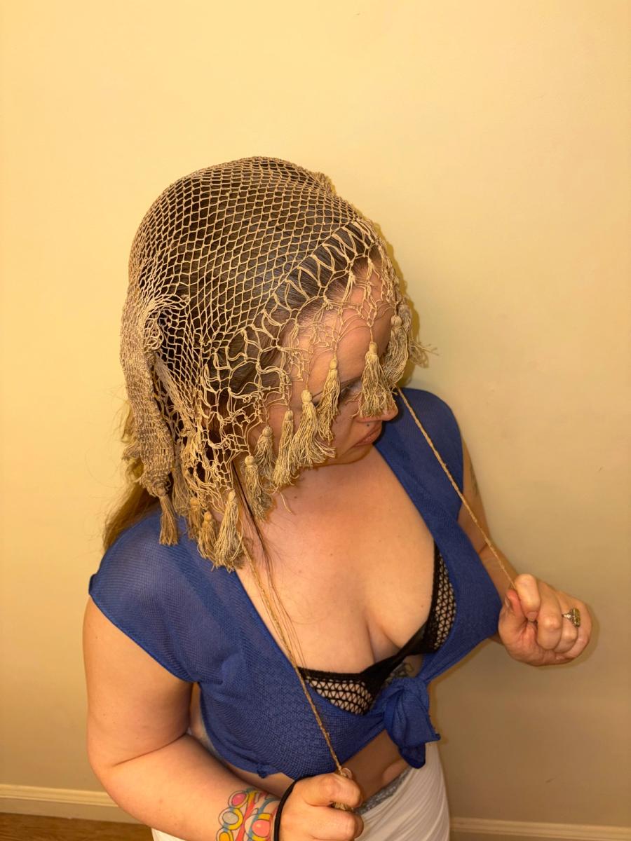 Antique Victorian Horse Fly Hat product image