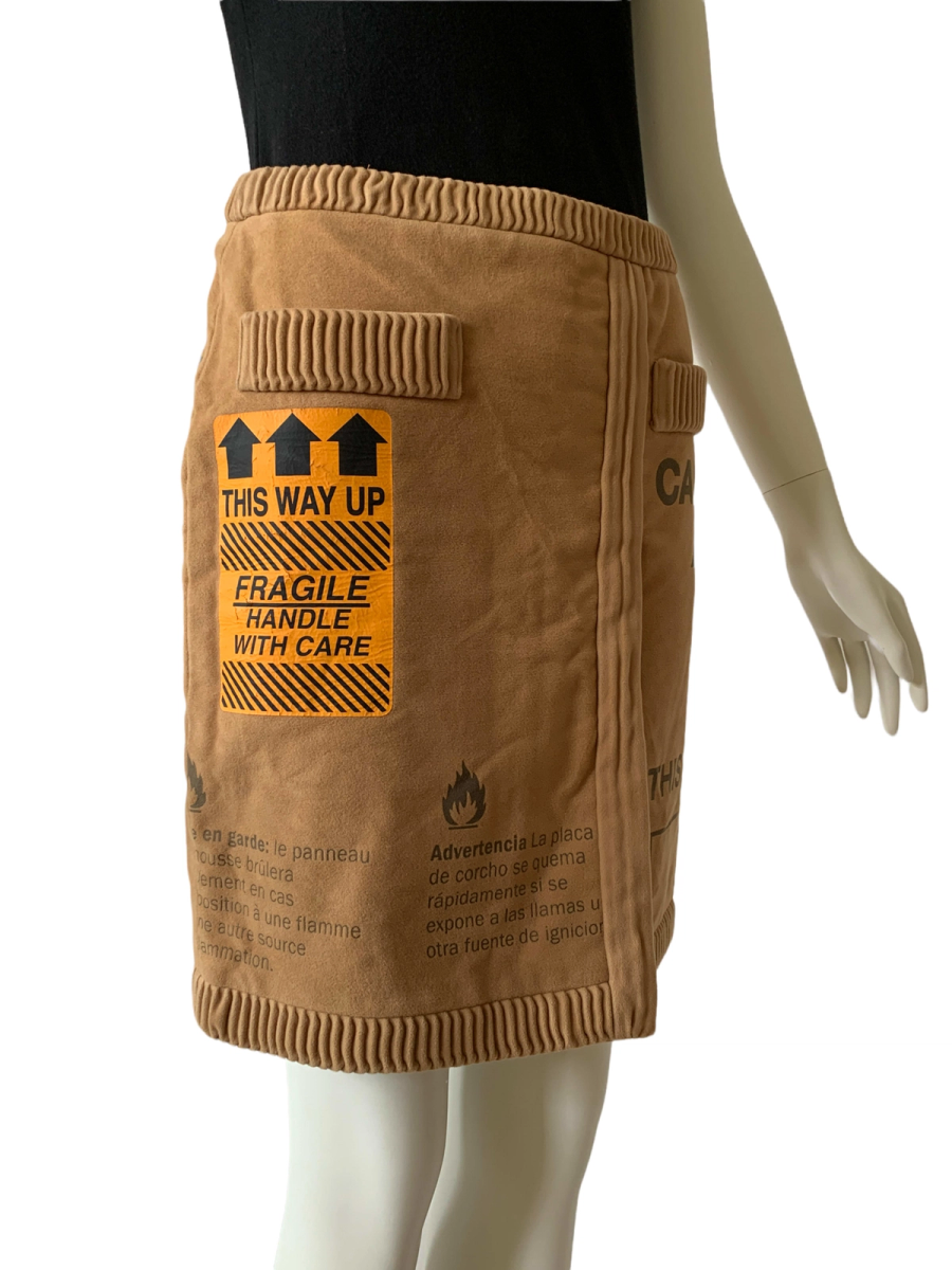 Moschino "Fragile" Package Skirt product image