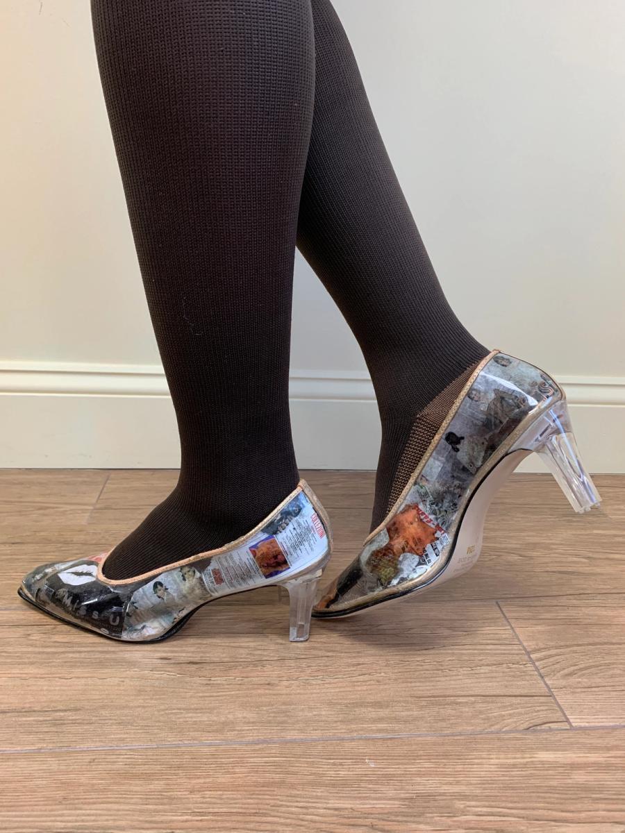 WHM 'SEZX' Collage Shoe Runway Sample product image