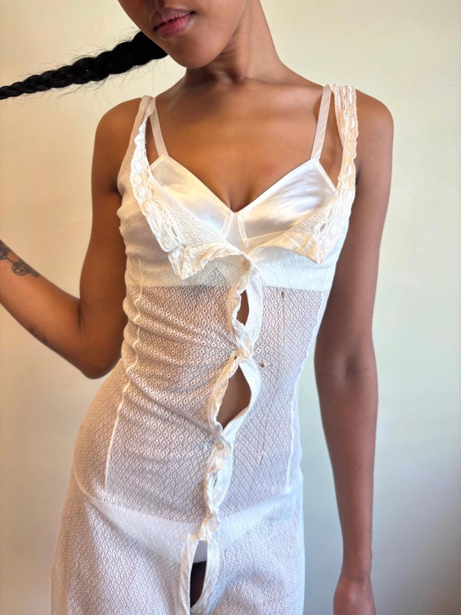 Edwardian Lace Mesh Combination Suit product image