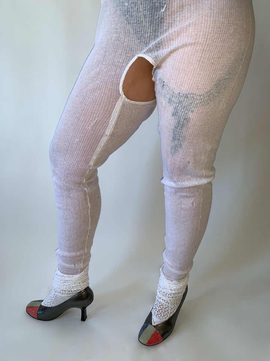 Antique Swiss Knit Combination Suit product image