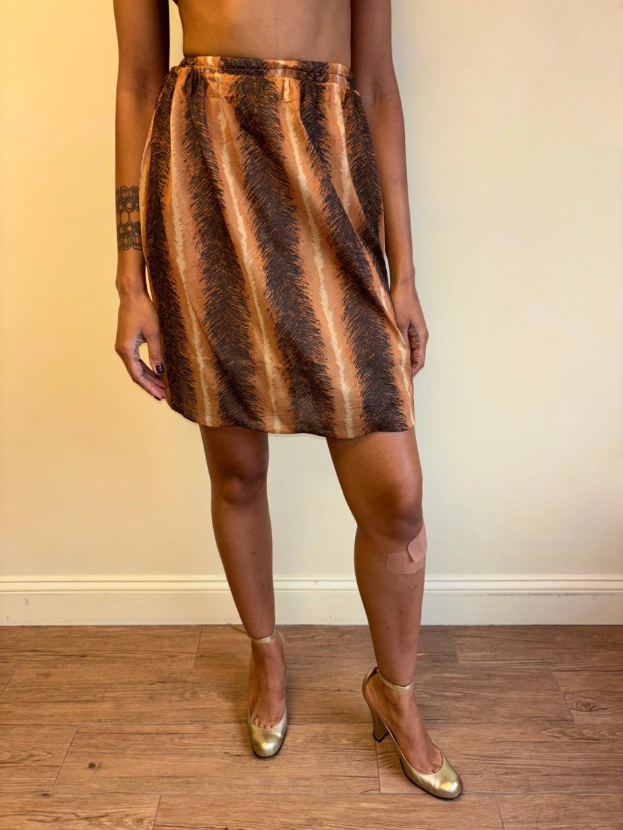 60s or 70s Four Piece Tiger Print Lingerie Set product image