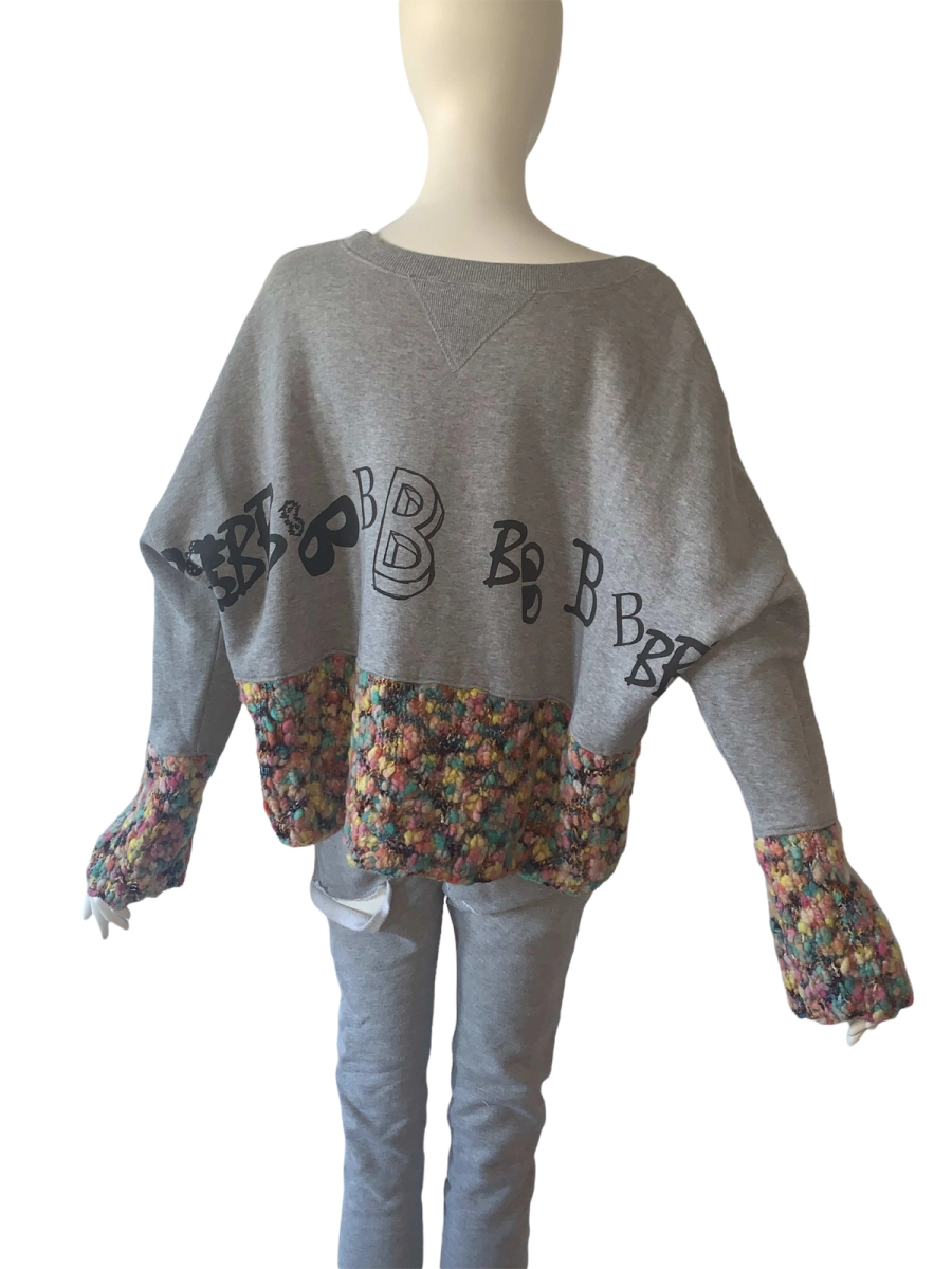 Nozomi Ishiguro Slouchy Crochet Sweatshirt product image