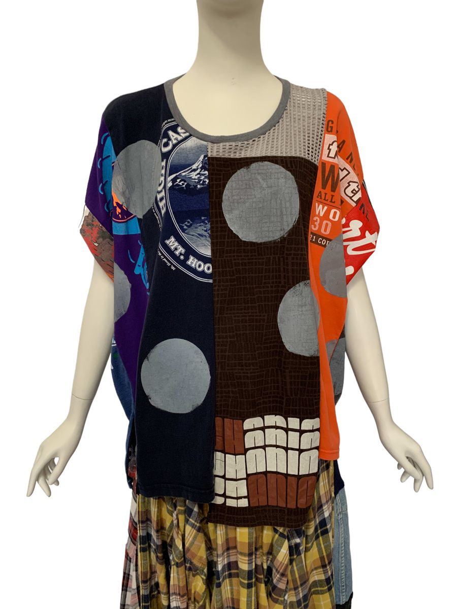 Tomoki Yurita Patchwork Circle Shirt product image