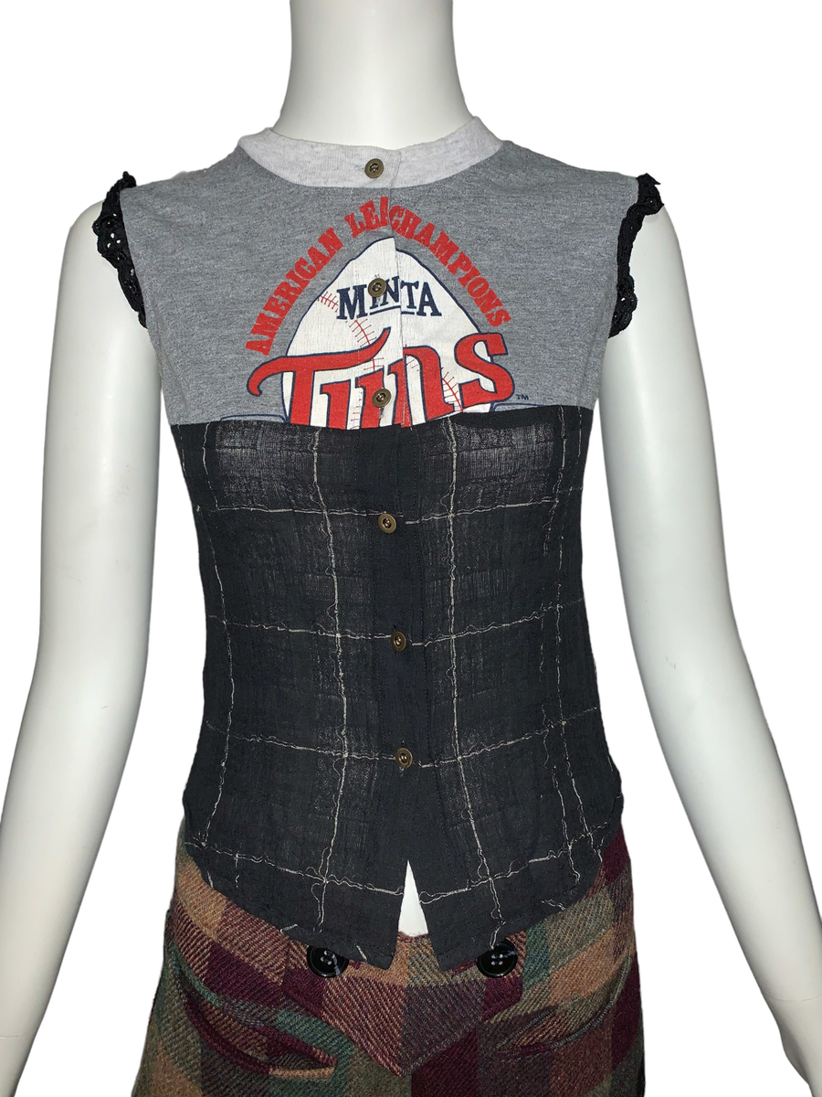 20471120 "Recycouture" Patchwork Top product image