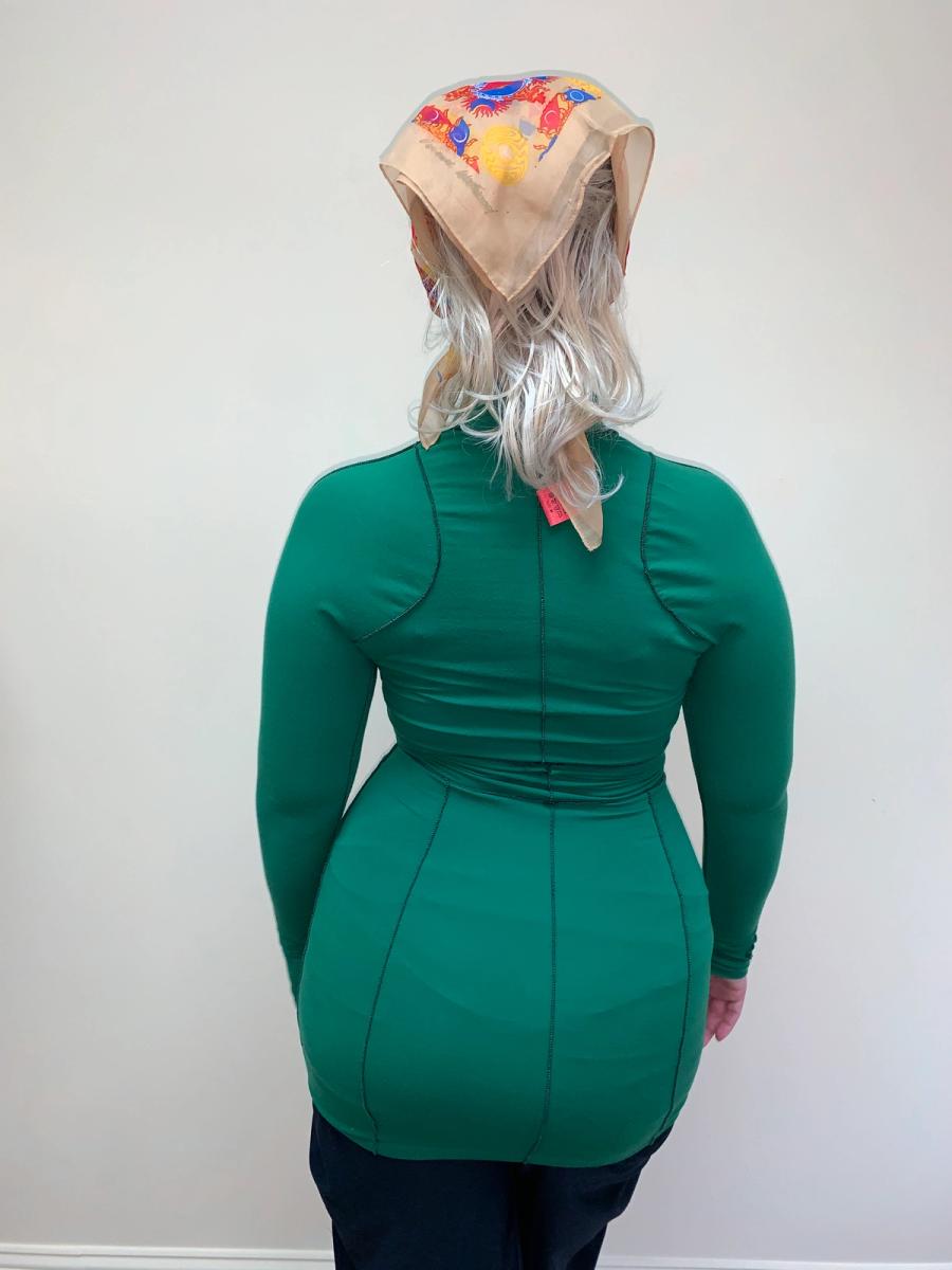 Pam Hogg Clover Mock Neck Dress  product image