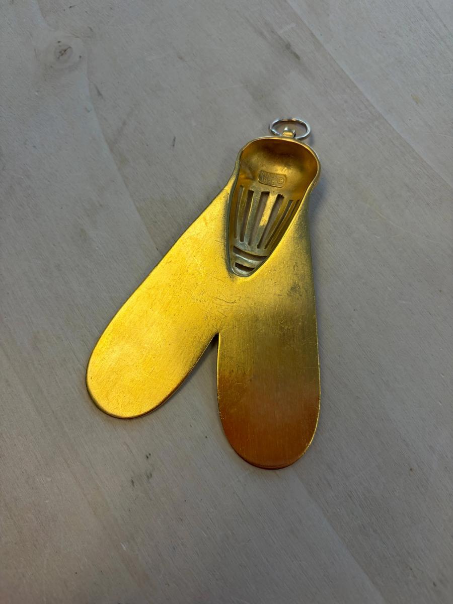 1970s Reproduction of Ancient Egyptian Gold Fly product image